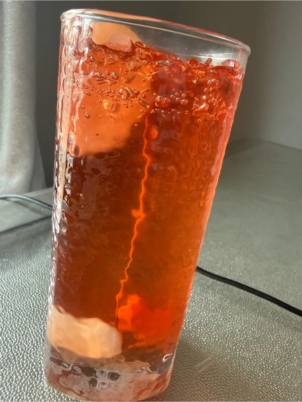 Custom made Candle with real fruits Strawberry and orange